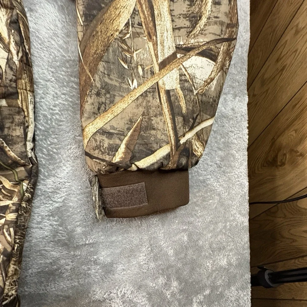 Drake Men's XL Hunting Realtree Camo 1/4 Zip Fleece Pullover Jacket SEE DESCRIPT - Picture 12 of 16